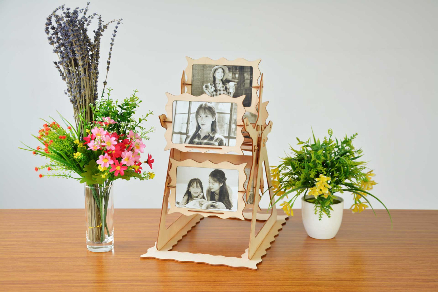 Laser Cut Rotating Ferris Wheel Photo Frame