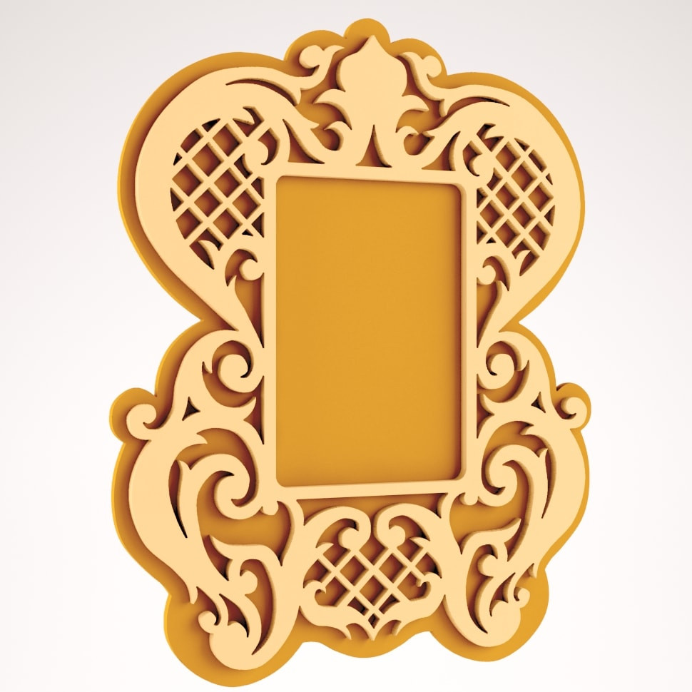 Laser Cut Wall Frame Home Decoration