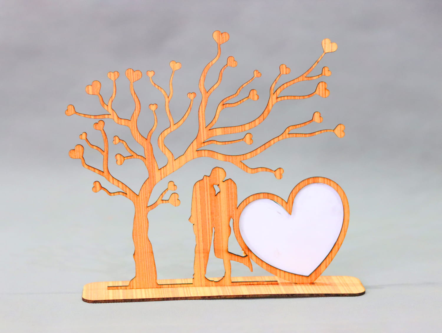 Laser Cut Valentine Photo Frame