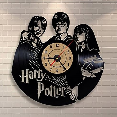 Laser Cut Harry Potter Clock