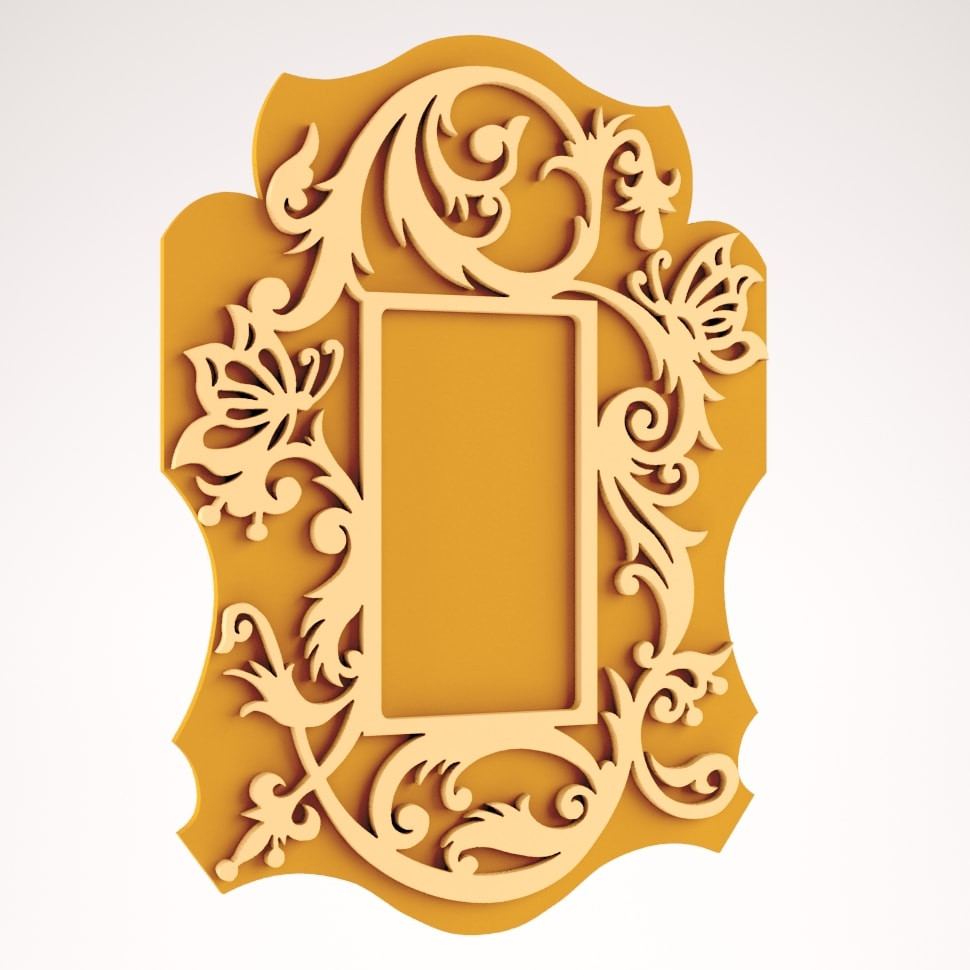 Laser Cut Wall Frame Home Decor